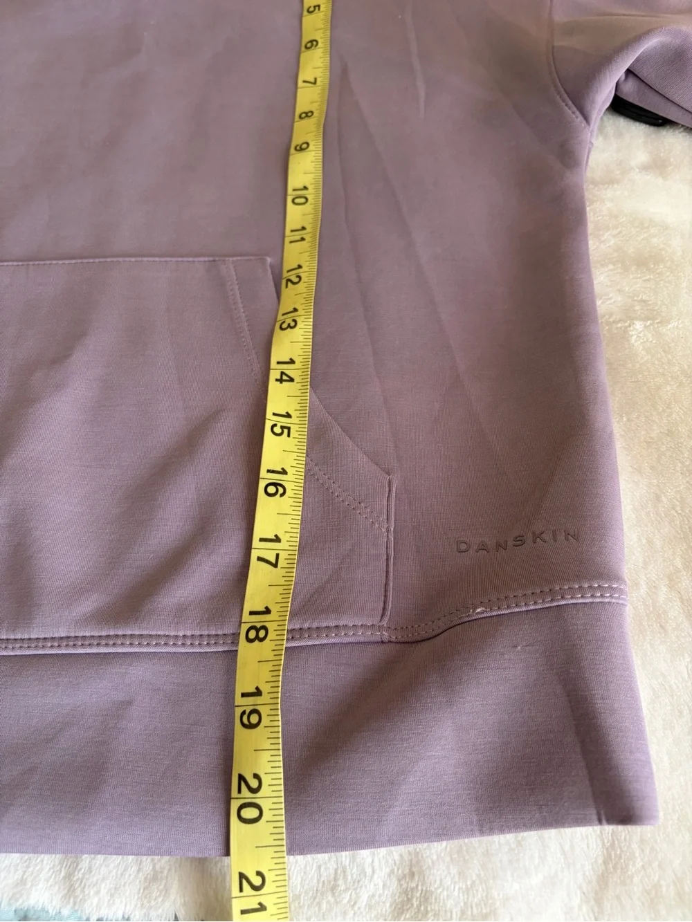 Danskin Lavender Purple Kids Matching Hoodie & Jogger Set Sweatshirt Sz L pant M